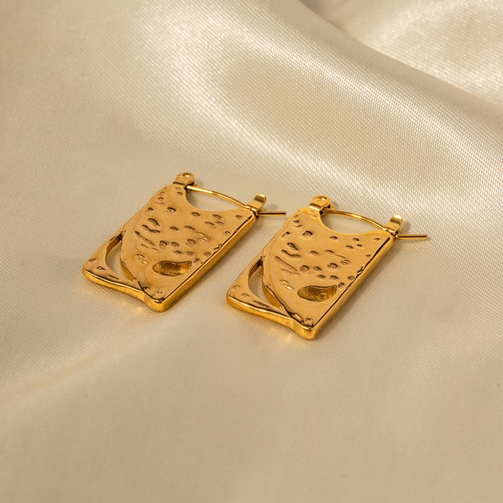 Square Hollow Design Earrings